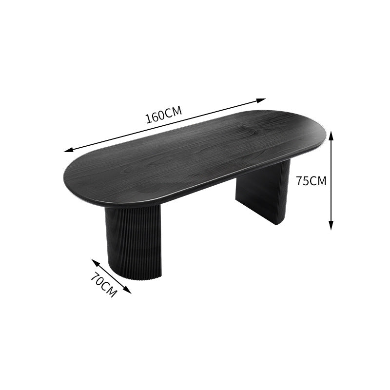 طاولة سفرة مودرن بألوان خشبية
