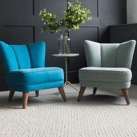 متاح الان كرسي فوتيه خشب زان طبيعي اونلاين من موقع | بيوت