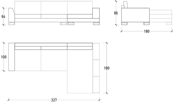 ركنه مصنعه من الاسفنج و الخشب عالي الجودة