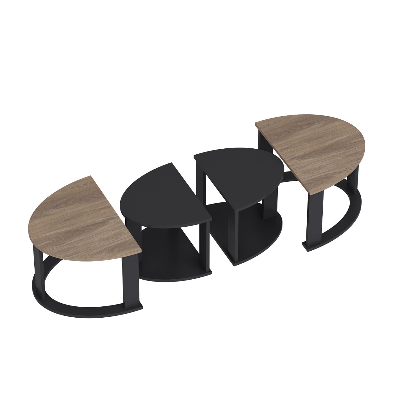 اشتري الان مجموعة طاولات قهوة قابله للطي اونلاين من موقع | بيوت