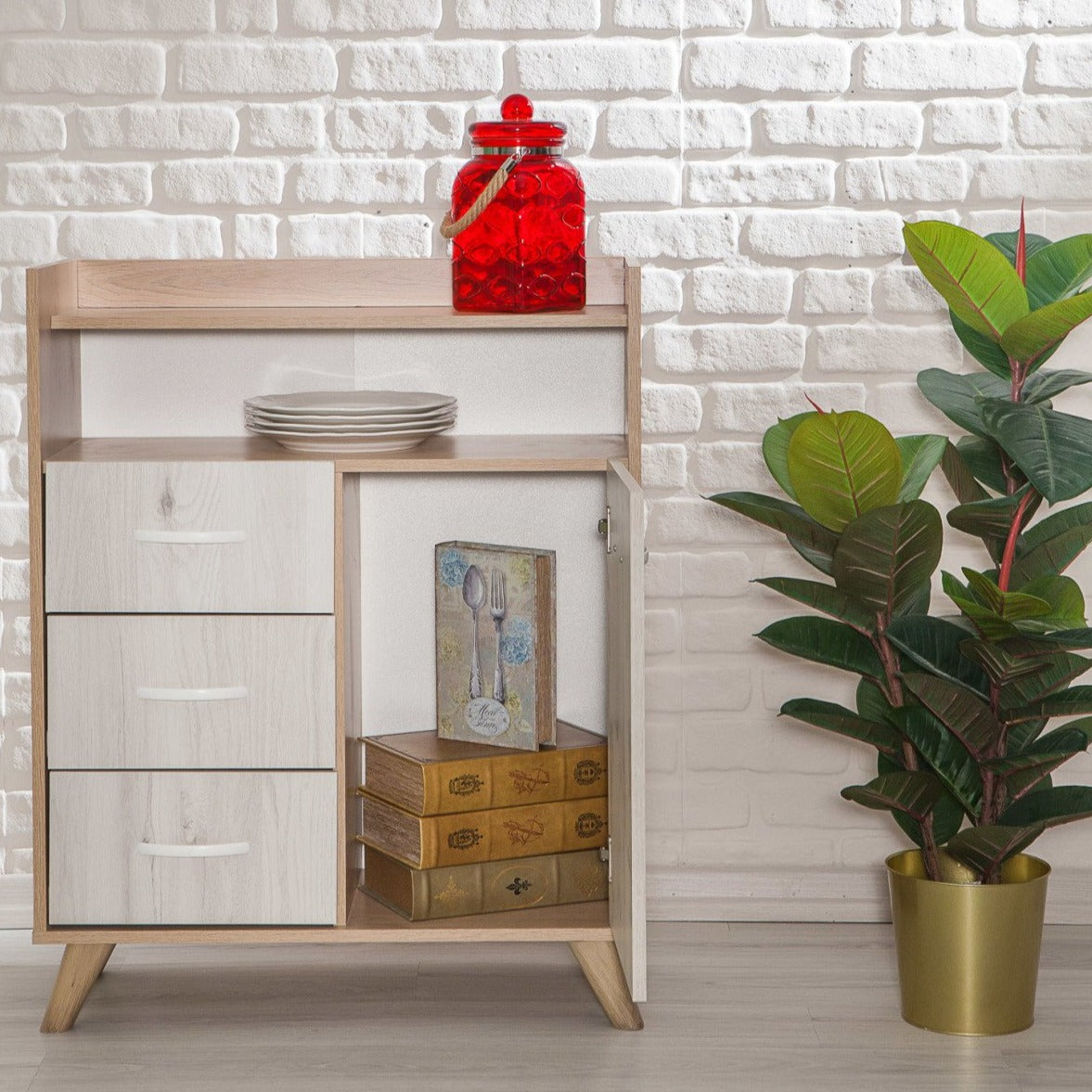 متوفر الان وحدة تخزين مزودة ب 3 أدراج اونلاين | بيوت