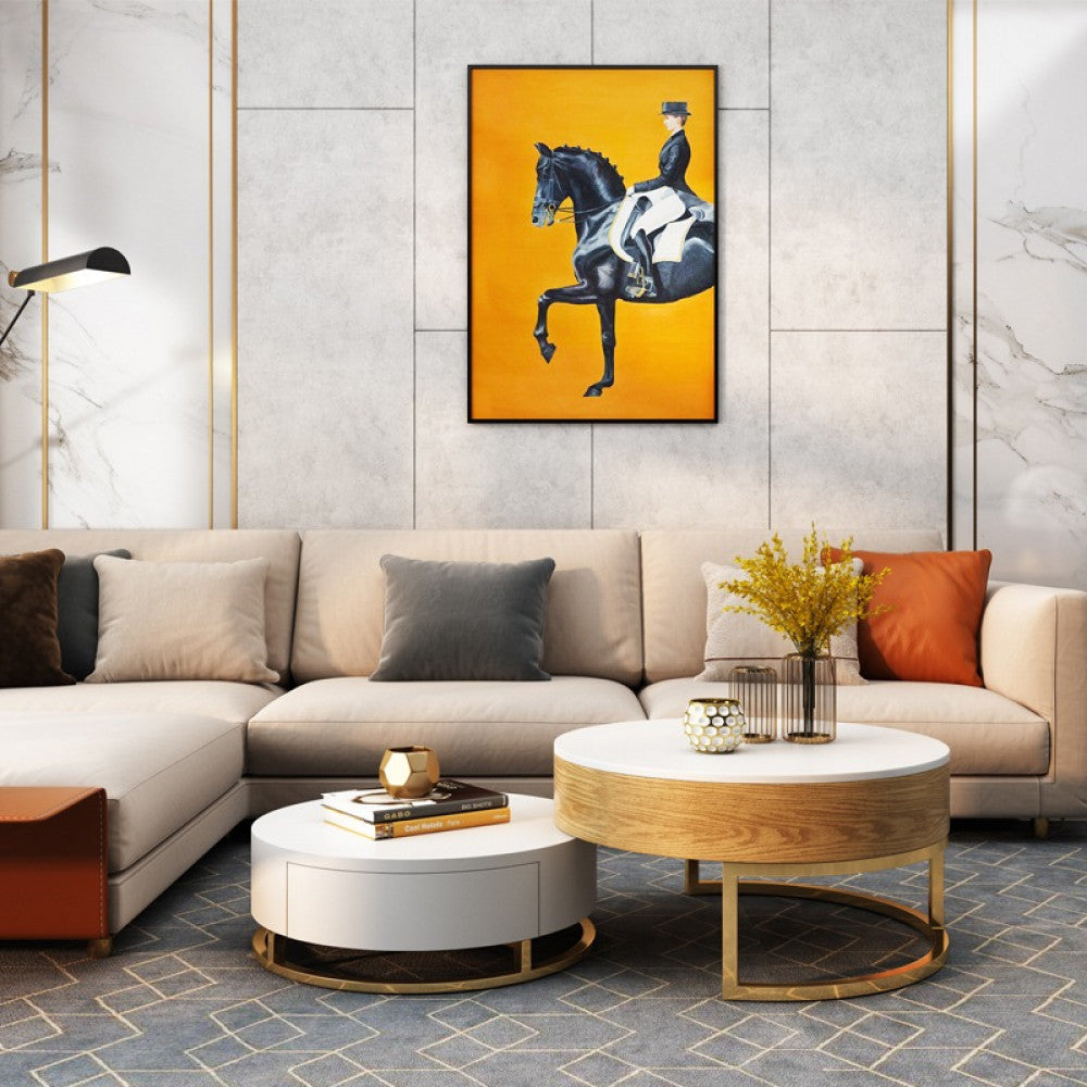 طاولات قهوة مستديرة