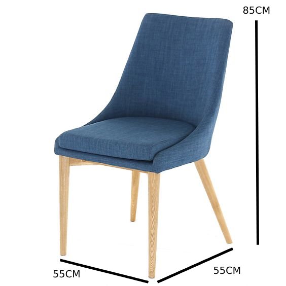 تصفح الان كرسي طاولة طعام من الخشب والقماش اونلاين | بيوت