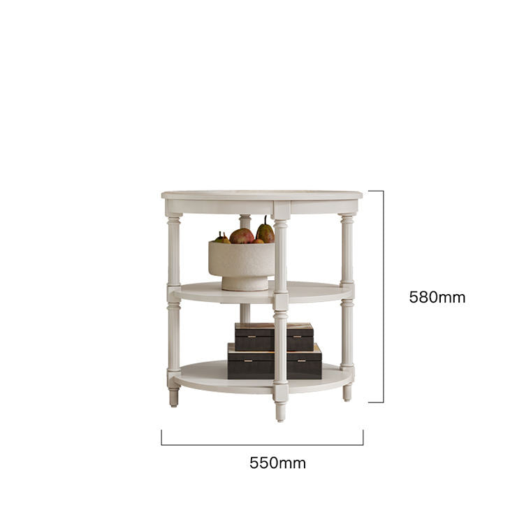 طاولة جانبية بثلاث ادوار