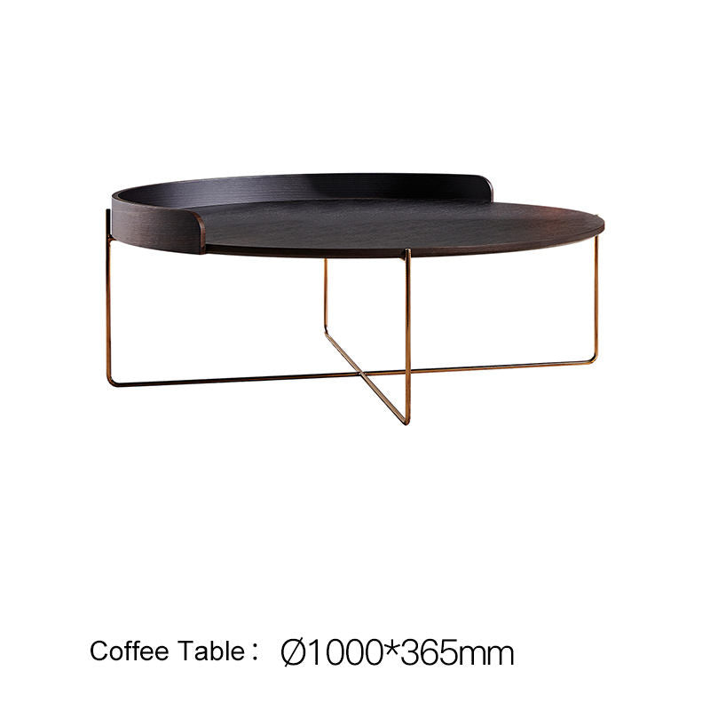 اشتري الان طقم من طاولة قهوة وطاولة جانبية باللون الأسود | بيوت