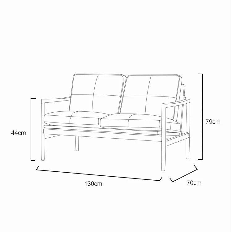 اريكه خشبيه 2 مقعد