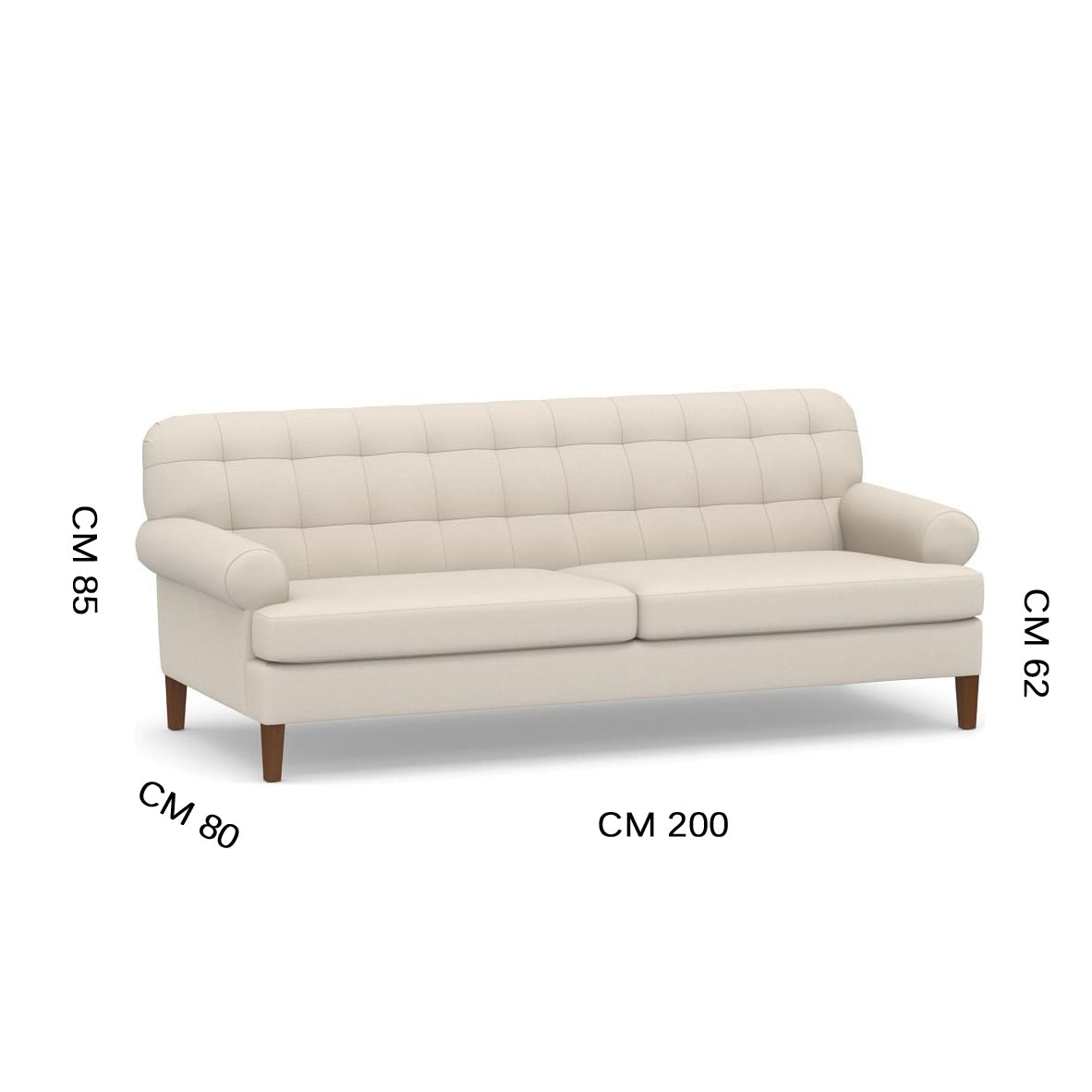 اشتري الان كنبه ثنائي خشب تصميم عصري اونلاين من | بيوت