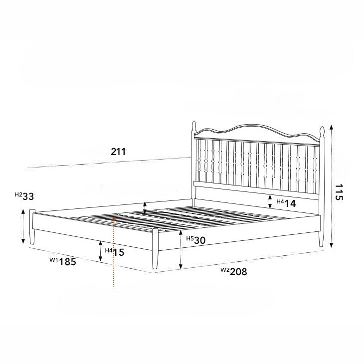متوفر الان سرير خشبي بتصميم مميز عالي الجودة اونلاين | بيوت