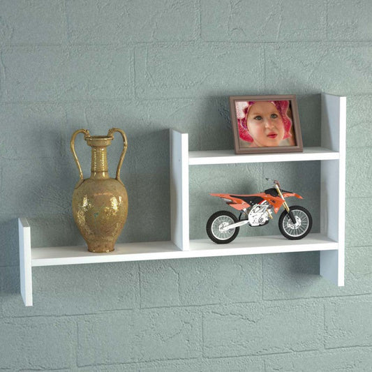 وحدة عرض مكتبية خشبي بسيط