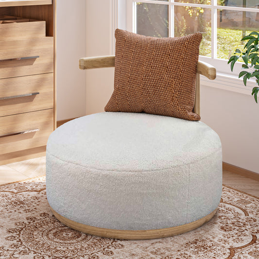 اشتري الأن كرسي استرخاء تصميم مستدير فاخر اونلاين | بيوت