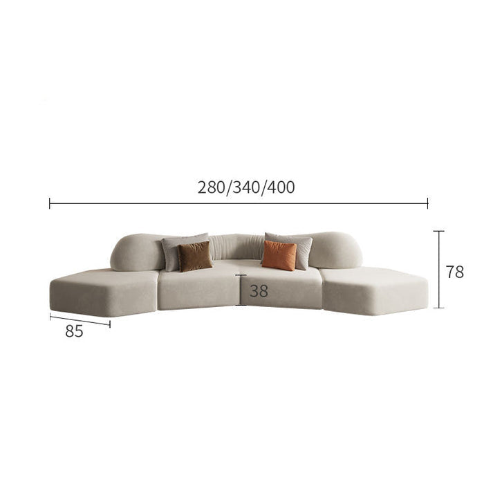 أريكة من قماش عالي الجودة