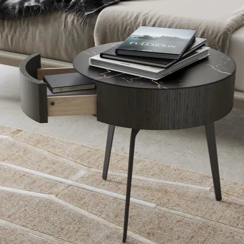 اكتشف الان طاولة جانبية حديثة مزودة بدرج اونلاين | بيوت