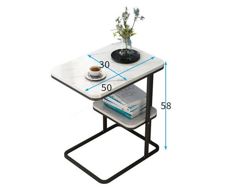 تسوق الان طاولة جانبية من الرخام الاسكندنافي | بيوت