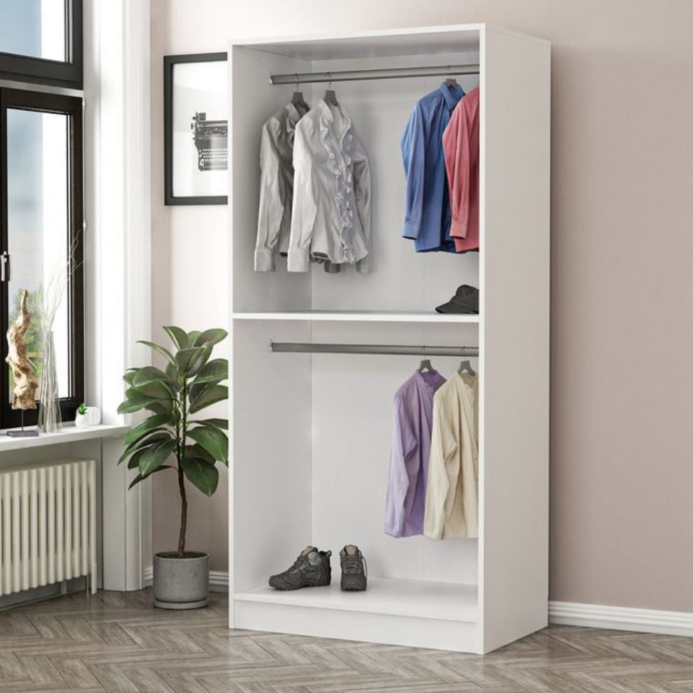 دولاب علاقة ملابس منقسم