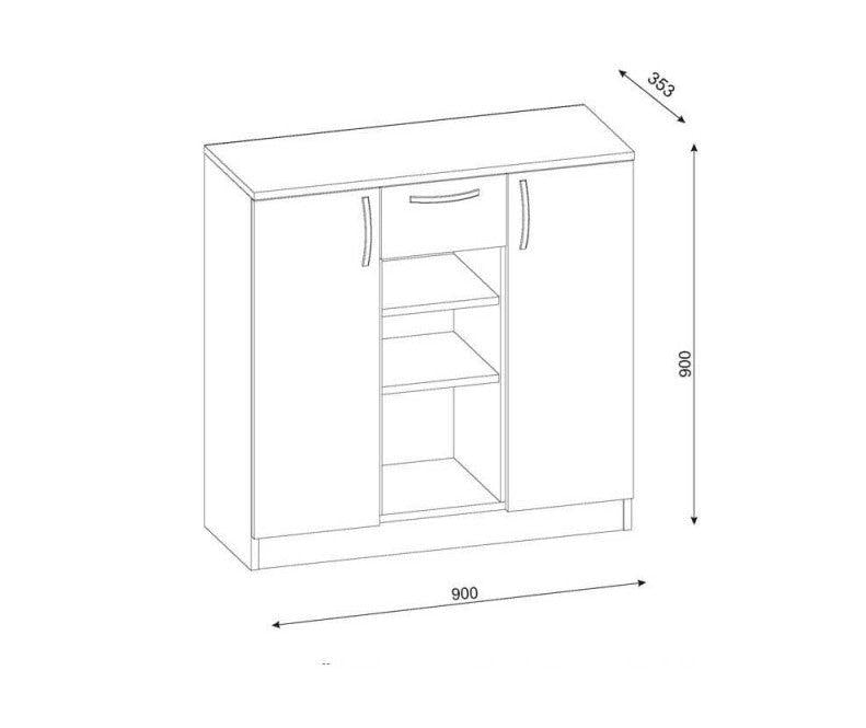 تصفح الان خزانة احذية متعددة الرفوف ودرج اونلاين | بيوت