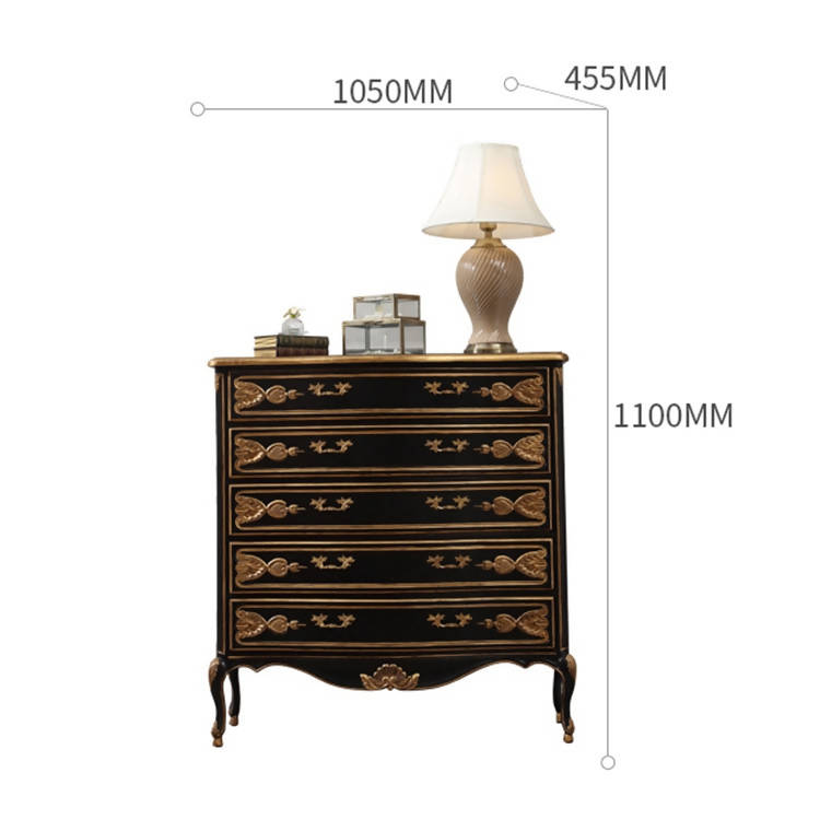 اكتشف الان خزانة ادراج تصميم خشبي كلاسيكي اونلاين | بيوت