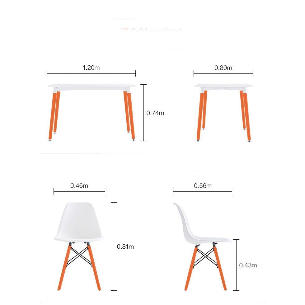 متوفر الان طاولة طعام 4 كراسي مودرن باللون الأبيض | بيوت