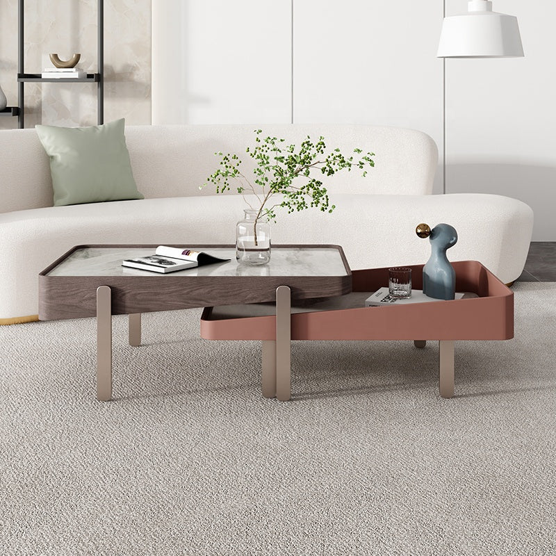 Elegant Minimalist Coffee Table Set