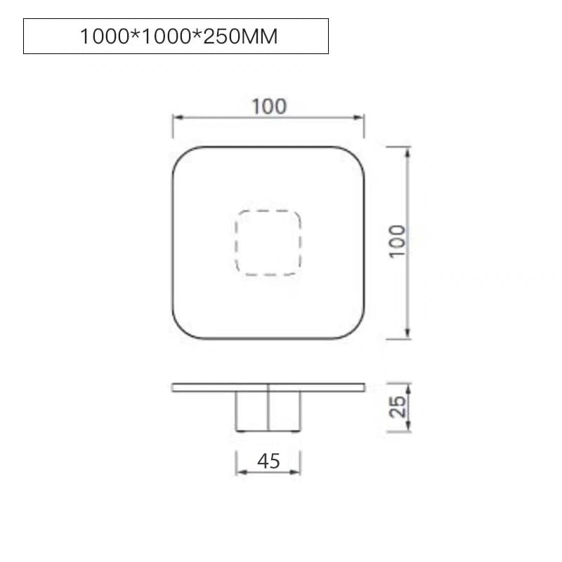 طاولة قهوة زجاجية