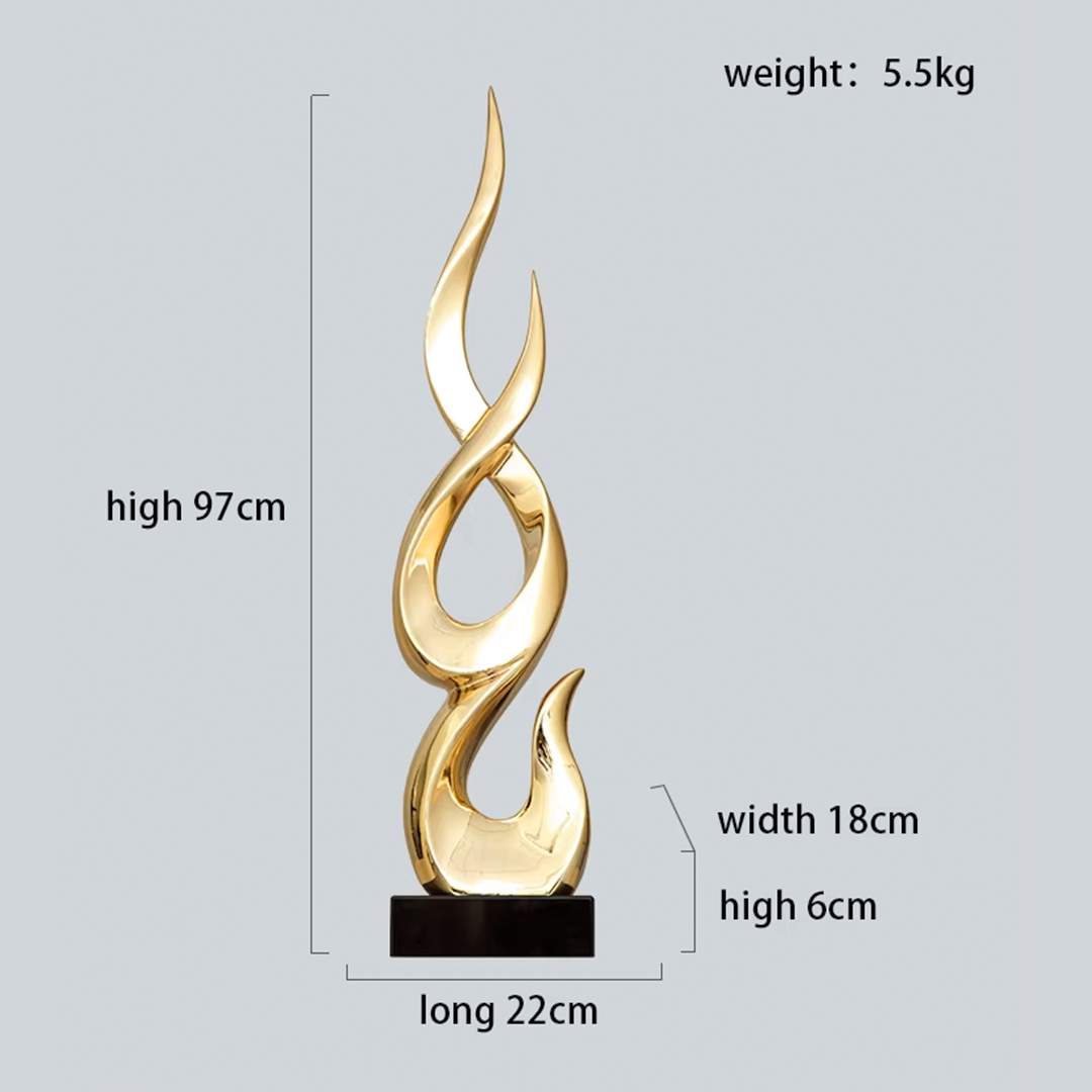 ديكور تجريدي بسيط