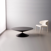 Modern round coffee table