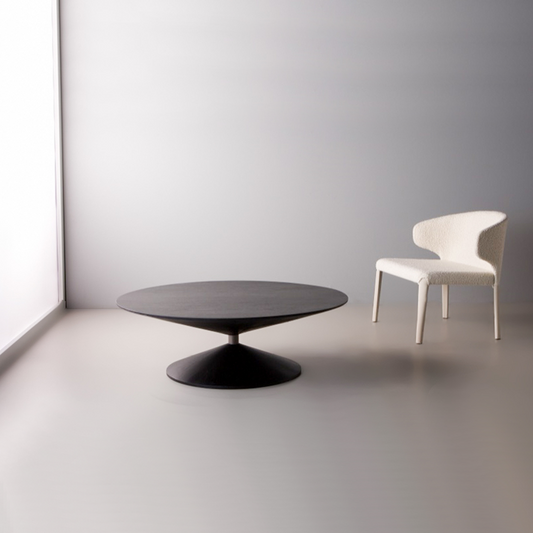 Modern round coffee table