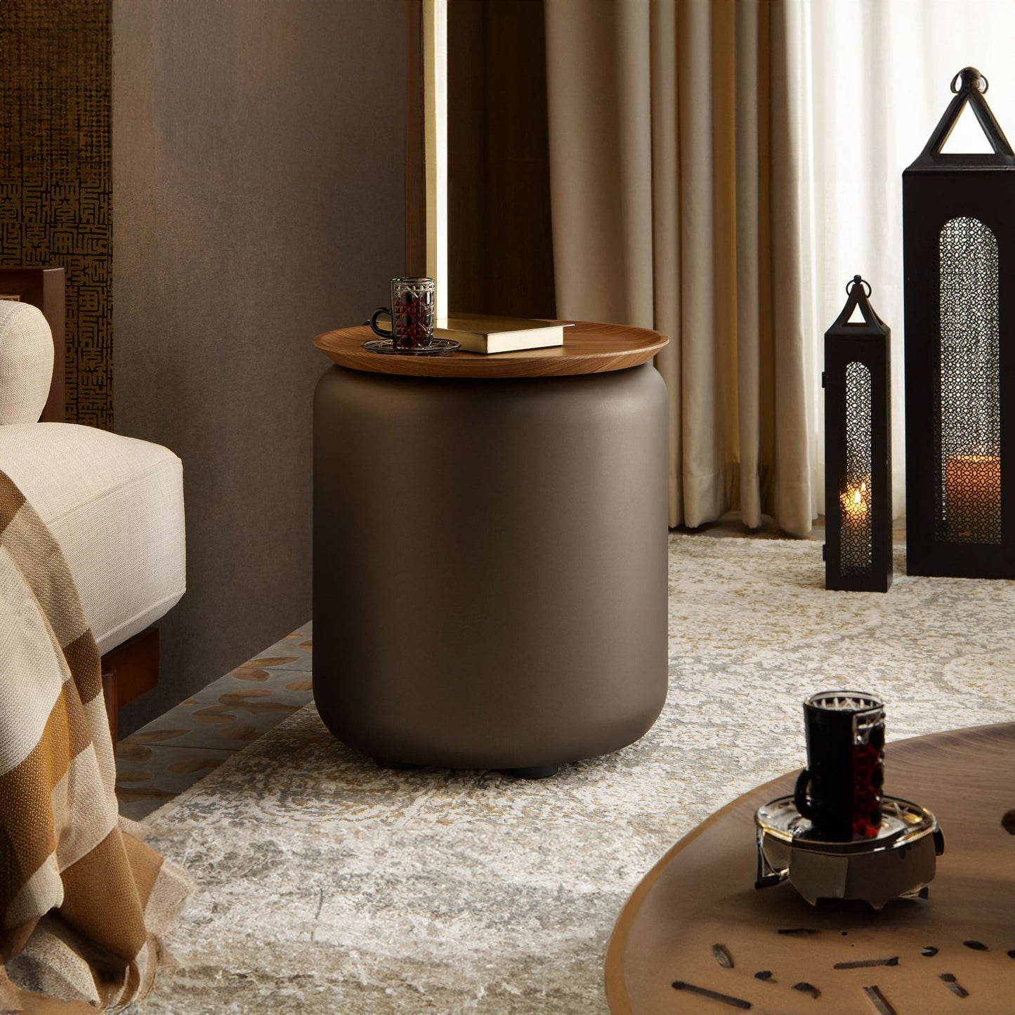 Luxury Round Design Side Table