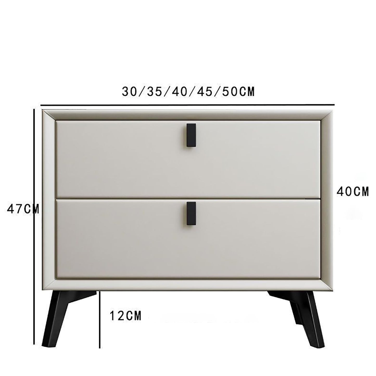 سرير جلد بتصميم عصري مميز