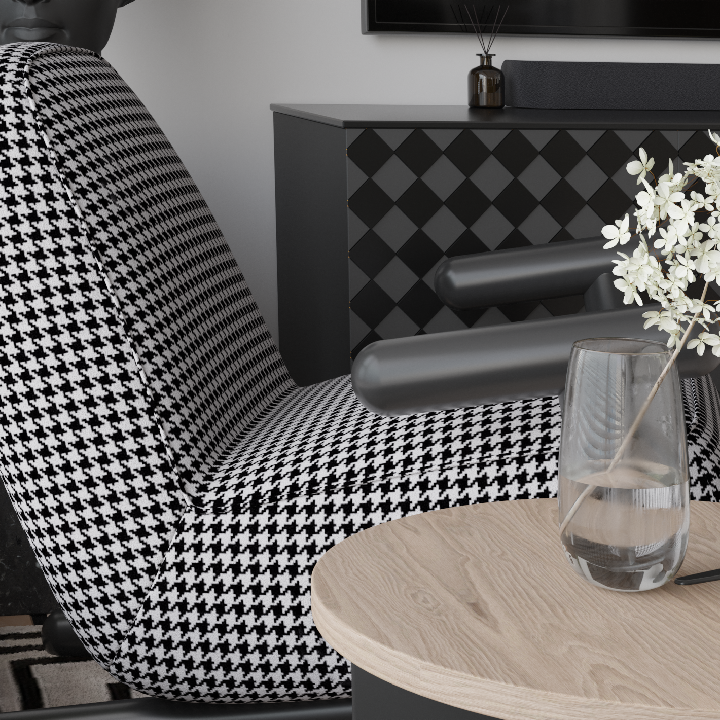 كرسي استرخاء بنمط اوروبي معاصر