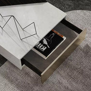 طاولة القهوة الهندسية الحديثة