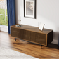 طاولة تلفاز خشبية بتصميم كلاسيكي