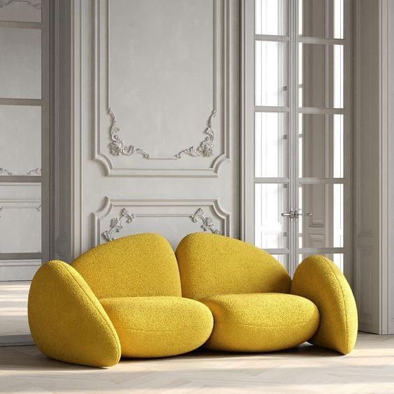 Elegant design double sofa