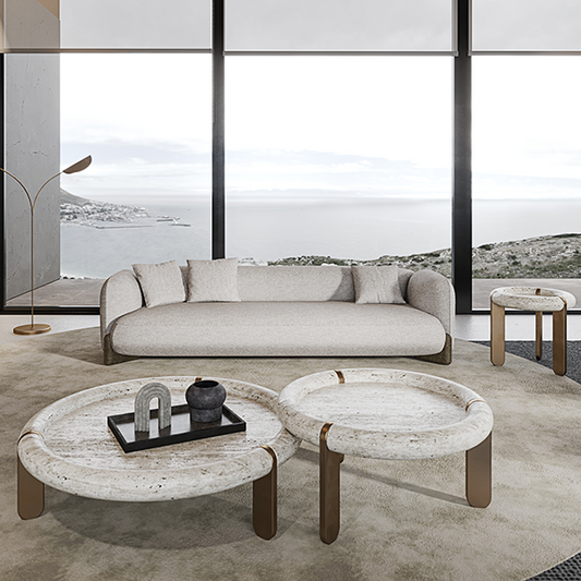 طقم طاولات قهوة تصميم مميز