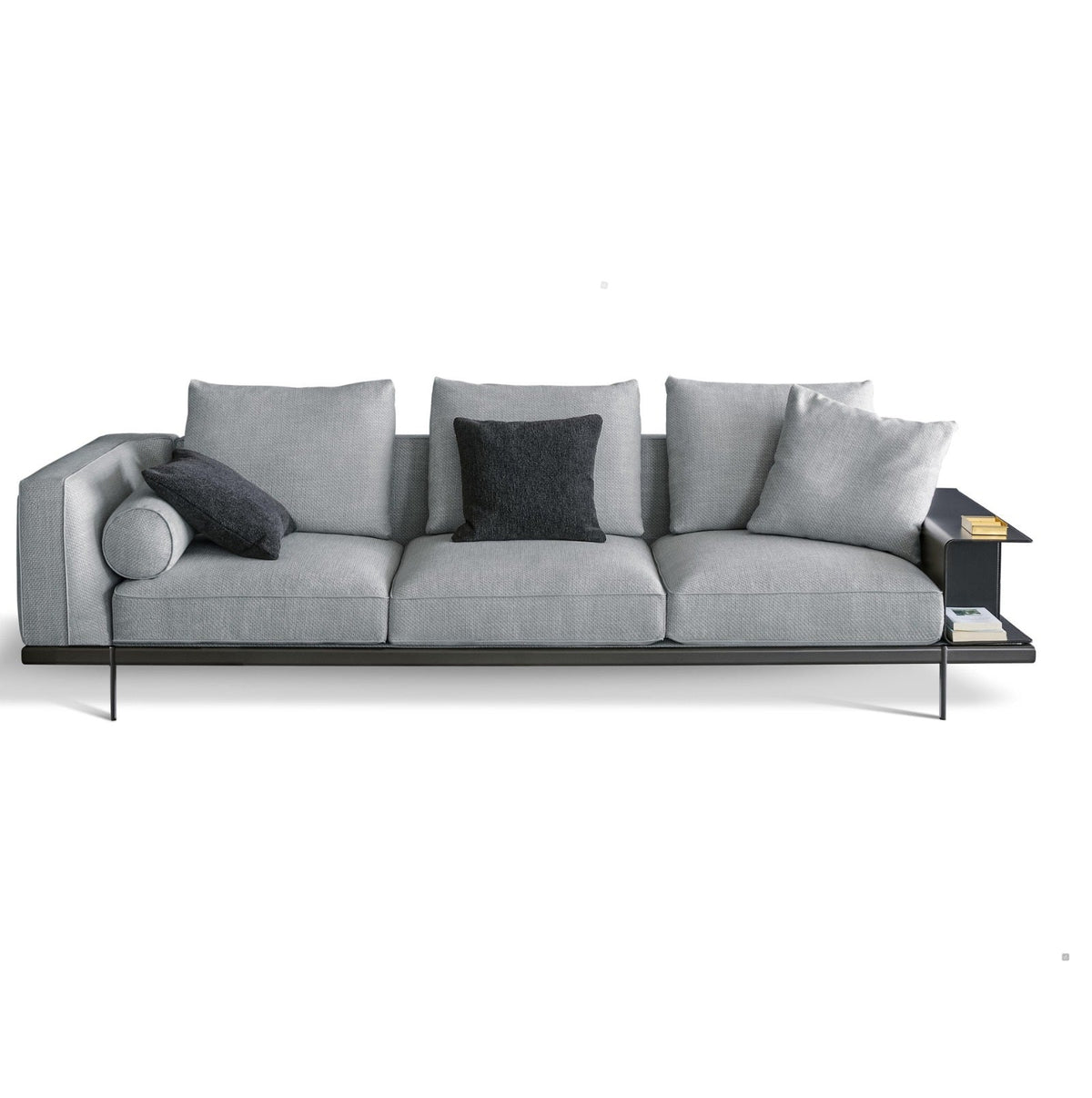 Phil modern sofa from metal and Fabric