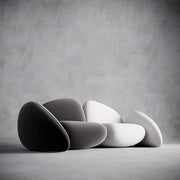 Elegant design double sofa