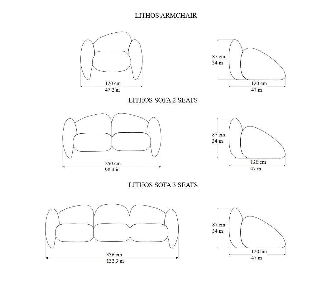 اريكة مفردة بتصميم مريح