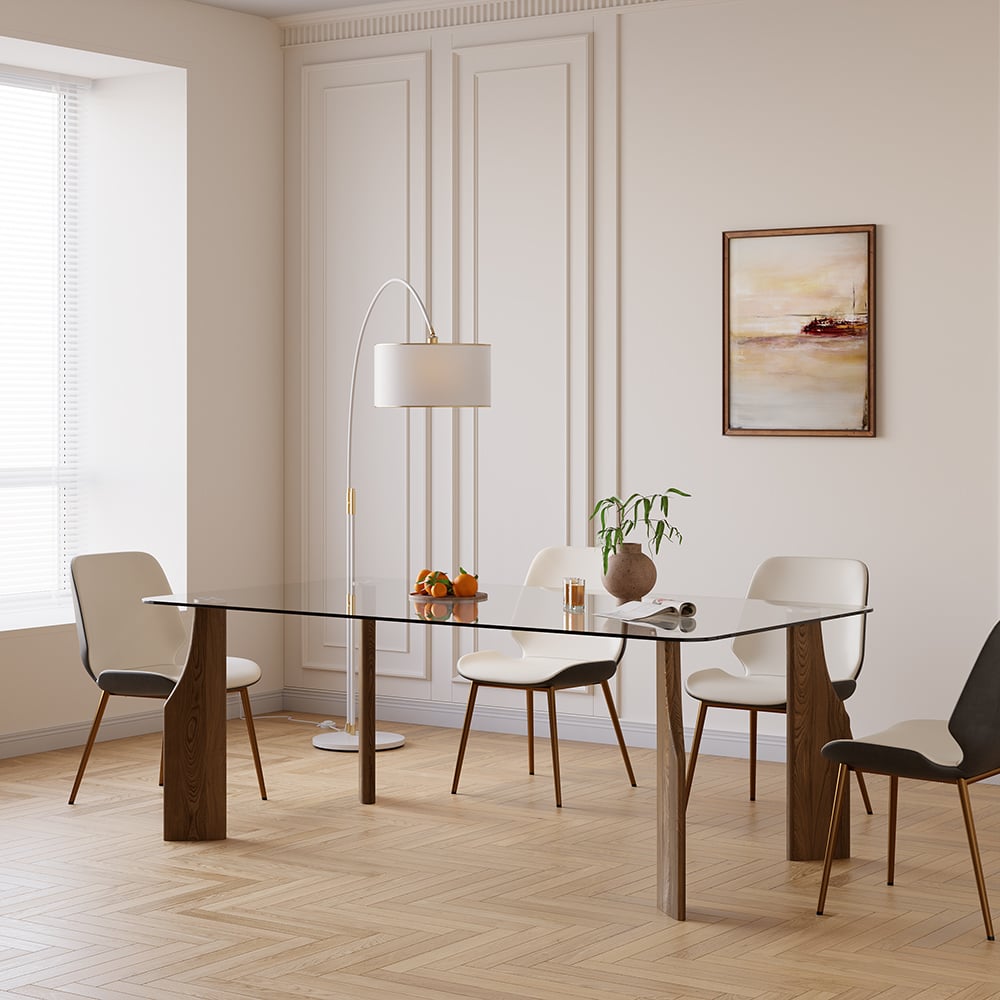 Glass Harmony Dining Table