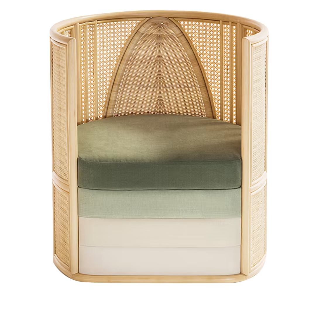 كرسي بتصميم ريفي فريد