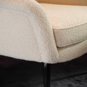 Bernadette white armchair