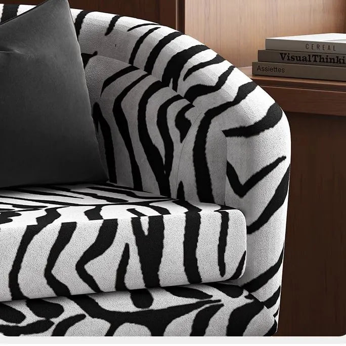 كرسي استرخاء مخطط فاخر