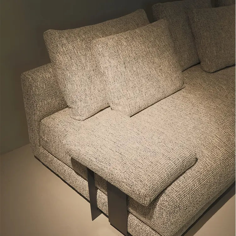 كنبة زاوية بتصميم انيق