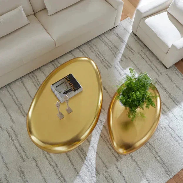 Golden Duo Coffee Tables