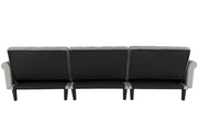  Sofa Bed 180° Convertible Velvet Fabric
