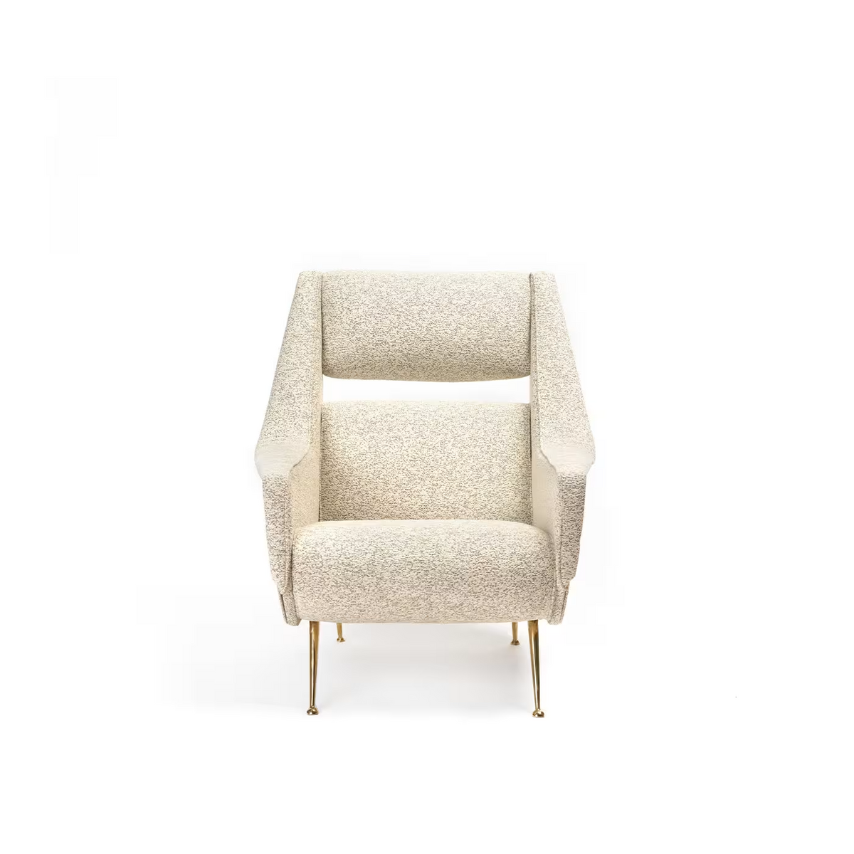 Richard white armchair