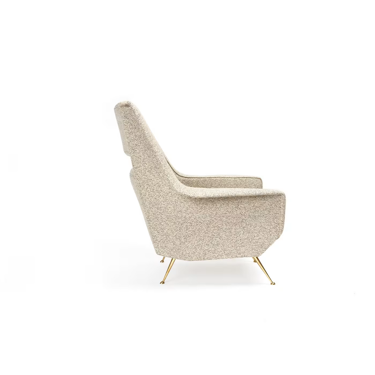 Richard white armchair