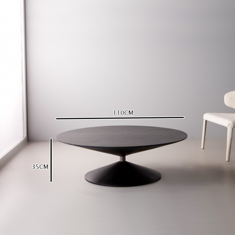 Modern round coffee table