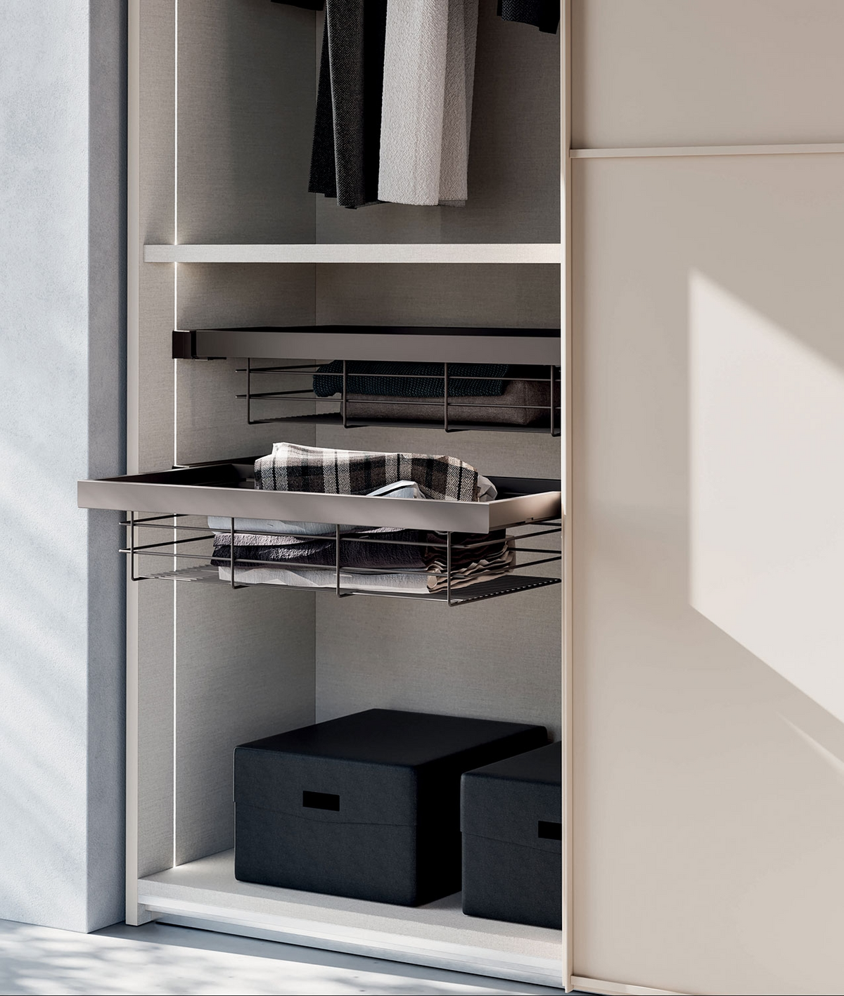 Entryway wardrobe