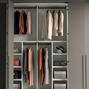 wardrobe with bi-fold doors