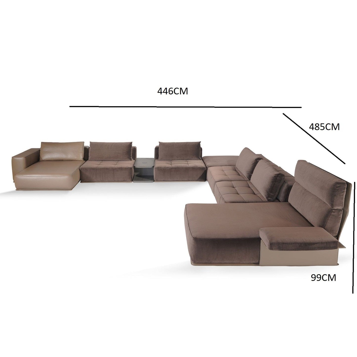 أريكة زاوية فاخرة