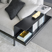 Phil modern sofa from metal and Fabric